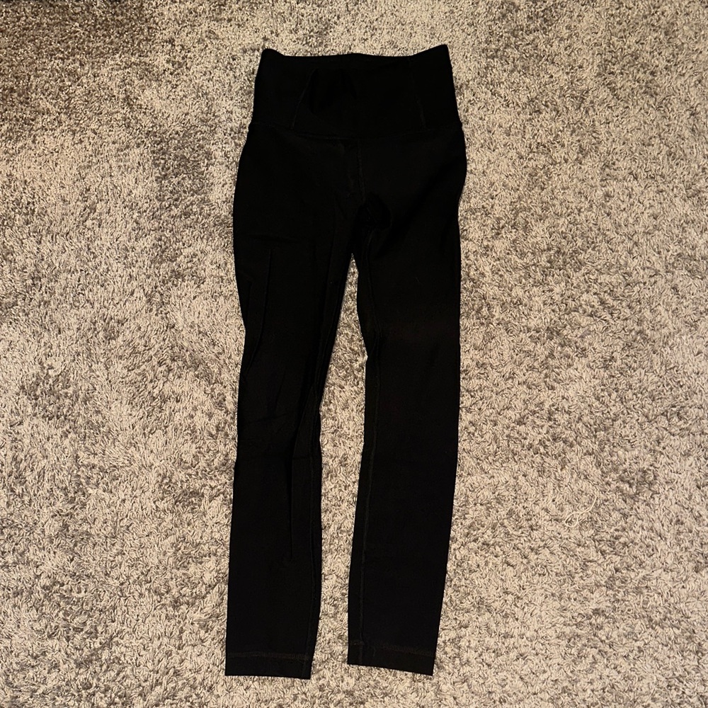 Lululemon High-Waist Black Active Leggings